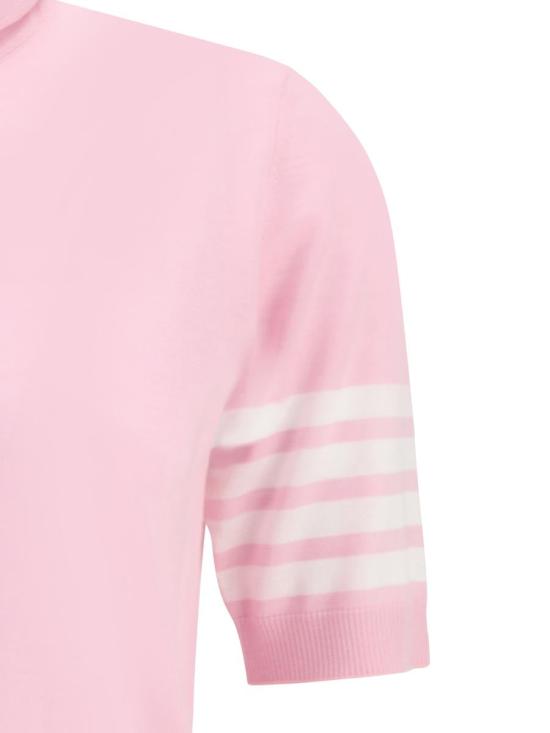 26SS 톰브라운 터틀넥 FKA434AY1014 680 PINK - THOM BROWNE