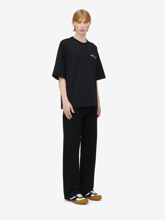 25FW 알렉산더 맥퀸 반팔 셔츠 828434QTADE 0520BLACK Black - ALEXANDER MCQUEEN