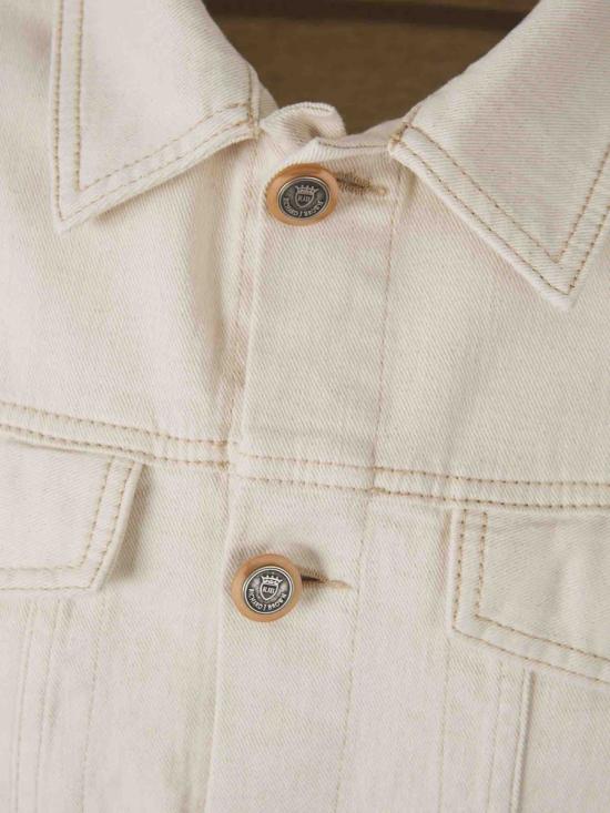 25SS 리차드 제이 브라운 데님 자켓 STEVE RAWCOTONE LINO Beige - RICHARD J. BROWN