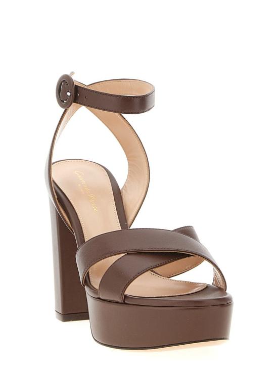 25FW 지안비토로시 힐/펌프스 G3262170RICNAPBROW BROWN - GIANVITO ROSSI