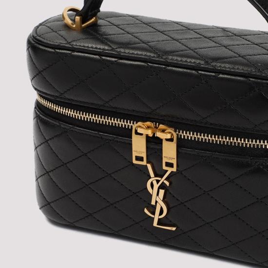 26SS 생로랑 가죽소품 766731 1EL07 1000 Black - SAINT LAURENT