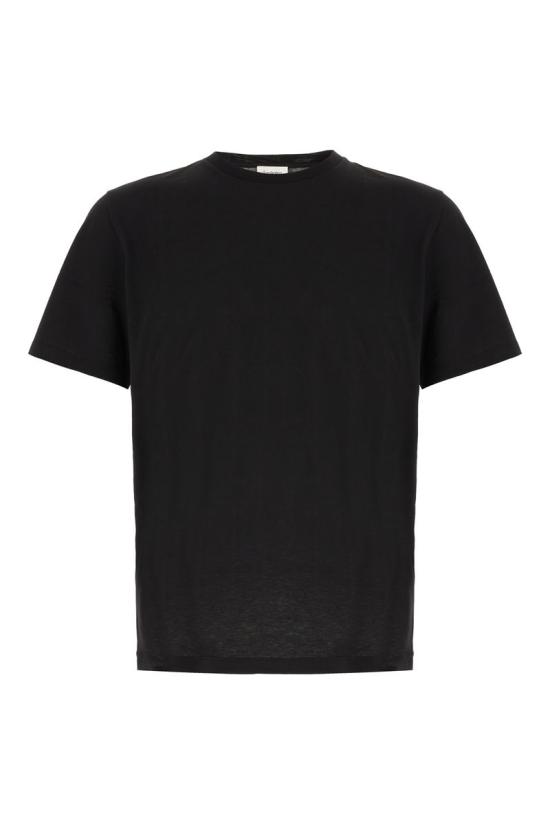 25SS 생로랑 반팔 셔츠 819395Y2ZJ2 1000Noir Black