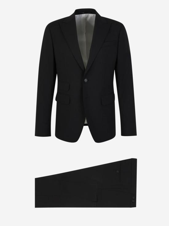  디스퀘어드2 수트 세트 S74FT0457 LONDON SUIT 900Black STRAIGHT JEANS