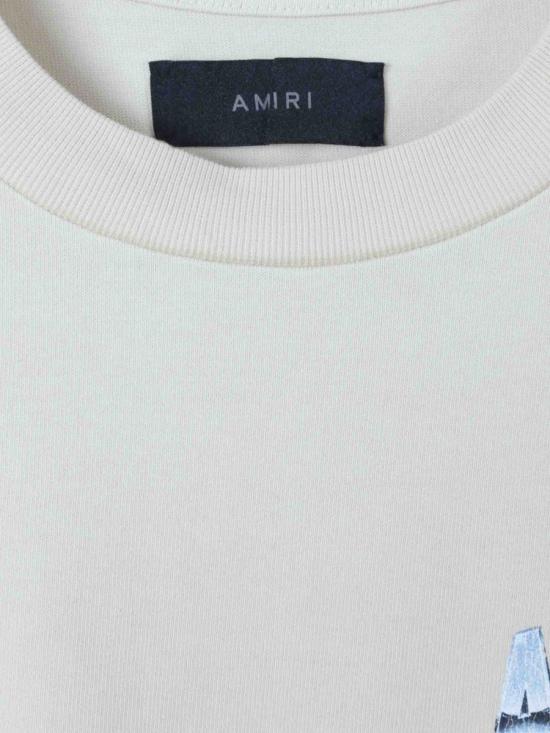 25SS 아미리 반팔 셔츠 AMJYTE1139 Alabaster Beige - AMIRI