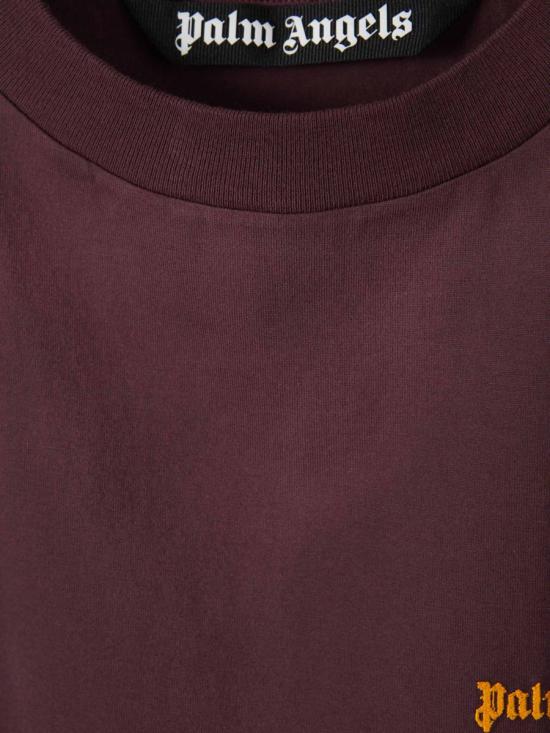  팜앤젤스 반팔 셔츠 PMAA002F24JER0052920 2920TEE PLUM ORANGE CHERRY - PALM ANGELS