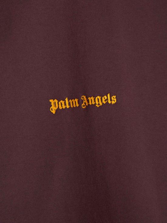  팜앤젤스 반팔 셔츠 PMAA002F24JER0052920 2920TEE PLUM ORANGE CHERRY - PALM ANGELS