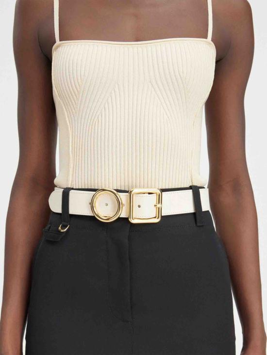 25SS 자크뮈스 레귤러 벨트 241AC3353060 990black Black - JACQUEMUS