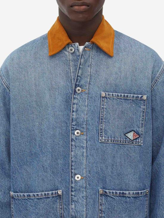 25SS 보테가베네타 데님 자켓 813522V42W0V42W0 4715Mid Blue BLUE - BOTTEGA VENETA