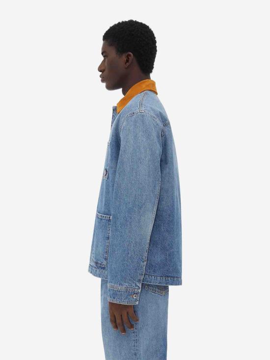 25SS 보테가베네타 데님 자켓 813522V42W0V42W0 4715Mid Blue BLUE - BOTTEGA VENETA