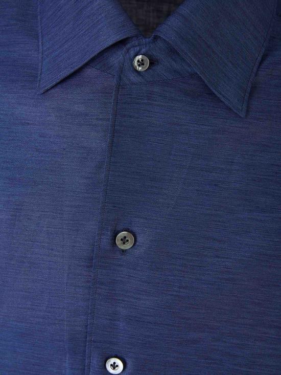 25SS 프레이 데님 셔츠 CANNES 9MARINO NAVY BLUE - FRAY