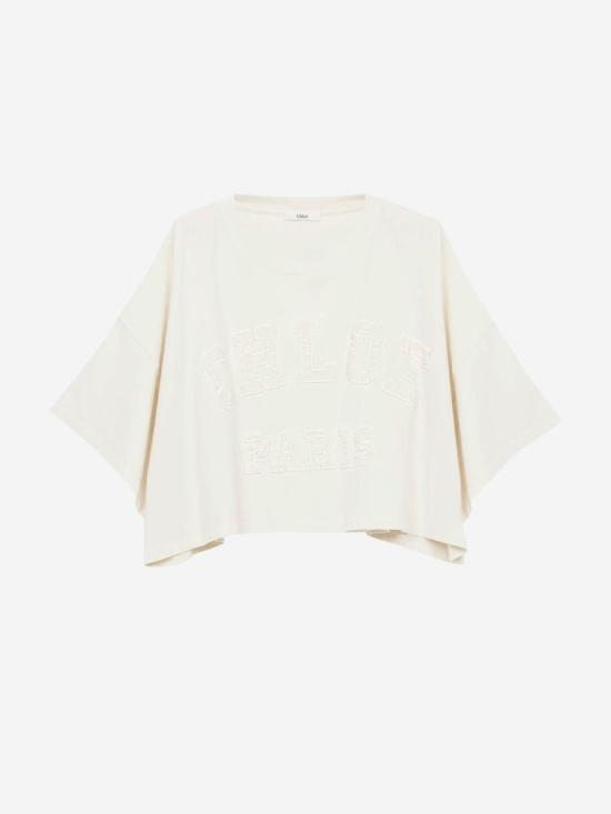 25SS 끌로에 반팔 티셔츠 CH25SJH14183 103CoconutMilk Beige