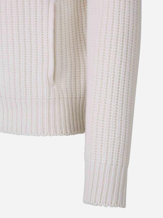 24FW 그랑싸쏘 집업 니트 1015515543 001 WHITE - GRAN SASSO