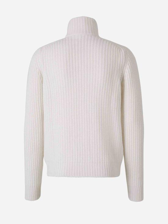 24FW 그랑싸쏘 집업 니트 1015515543 001 WHITE - GRAN SASSO