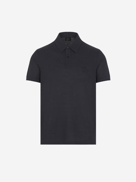 25SS 브리오니 반팔 셔츠 UJNW0LPB603 4100WTEC 200 ROM001 MIDNIGHT BLUE