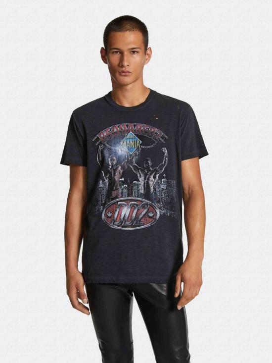 25SS 디스퀘어드2 반팔 셔츠 S71GD1530 814 Black - DSQUARED2