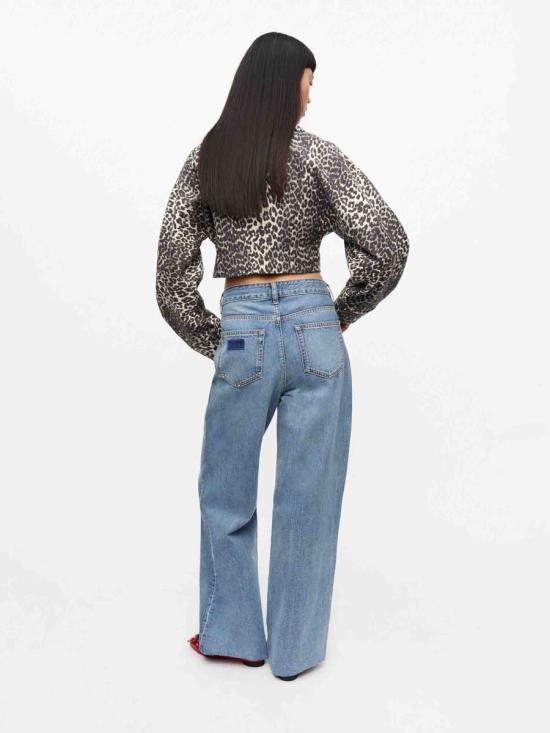 25SS 가니 자켓 W0235 943Leopard Multicolor - GANNI