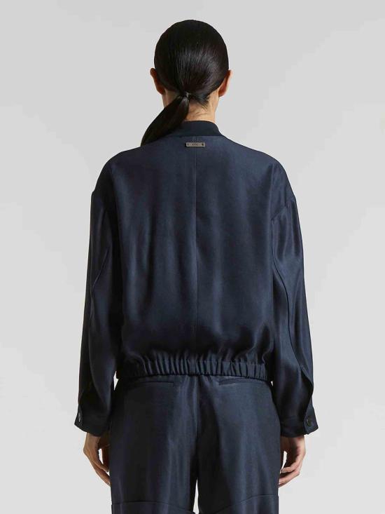 25SS 페세리코 봄버 자켓 S21458D A1921 A61 NAVY BLUE - PESERICO