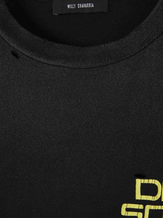 25SS 윌리 차바리아 반팔 셔츠 WCJSY0062 001Black - WILLY CHAVARRIA