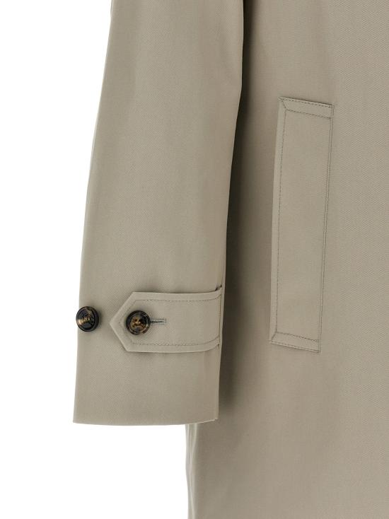 25SS 버버리 싱글 브레스티드 트렌치 코트 8104735HERON - BURBERRY