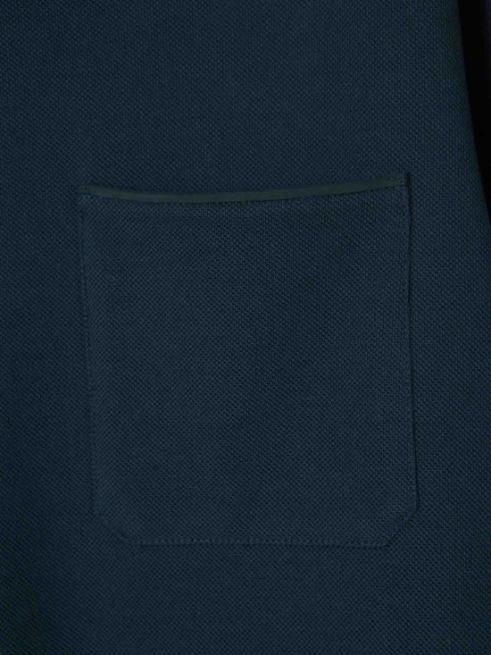 25SS 에르메네질도제냐 반팔 셔츠 UF392A9 F752 302T09 COBALT BLUE - ERMENEGILDO ZEGNA