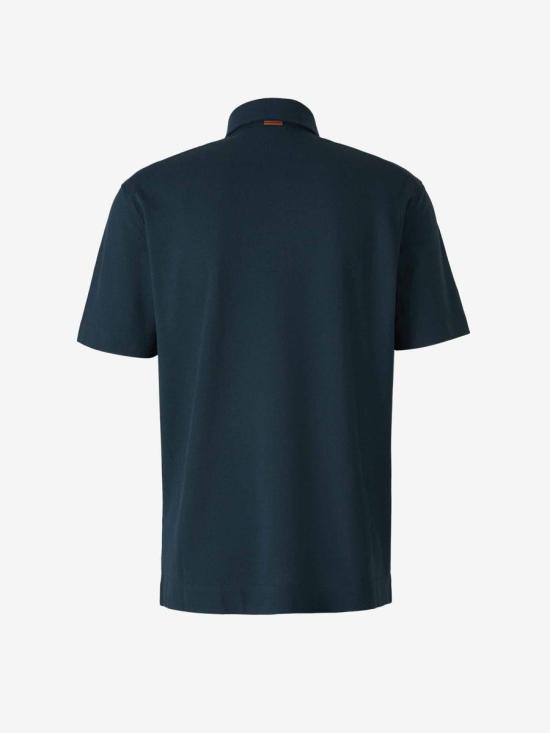 25SS 에르메네질도제냐 반팔 셔츠 UF392A9 F752 302T09 COBALT BLUE - ERMENEGILDO ZEGNA