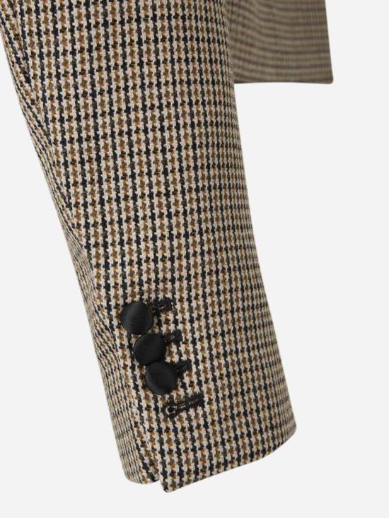 24FW 도로시 슈마허 자켓 740312 059Pepita Mix Khaki Brown - DOROTHEE SCHUMACHER