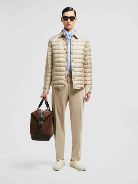 25SS 몽클레어 트레이닝/조거 팬츠 K1091 2A00014 5989M 23Q Beige - MONCLER