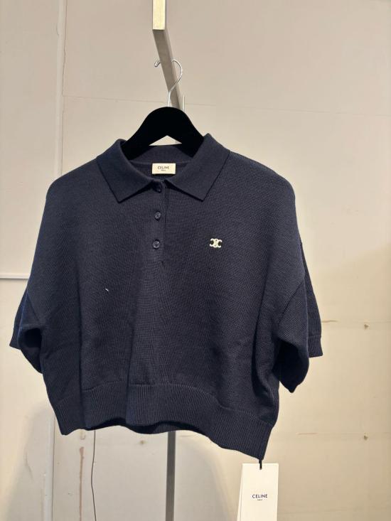 25SS 셀린느 반팔 티셔츠 2AH22322U07MR NAVY DOM