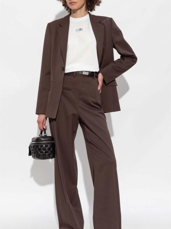 25FW MM6 메종마르지엘라 뉴메릭 코튼 저지 티셔츠 S52GC0327S24312101 White - MM6 MAISON MARGIELA