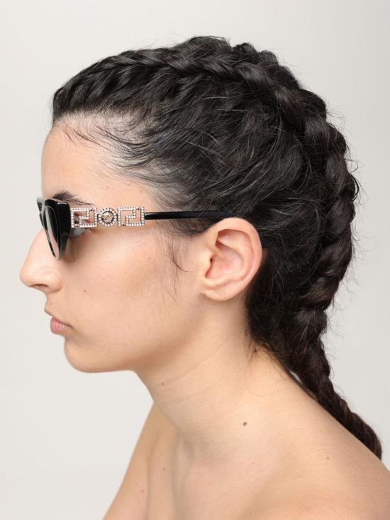 25FW 베르사체 선글라스 0VE4470B GB1 87 Black - VERSACE