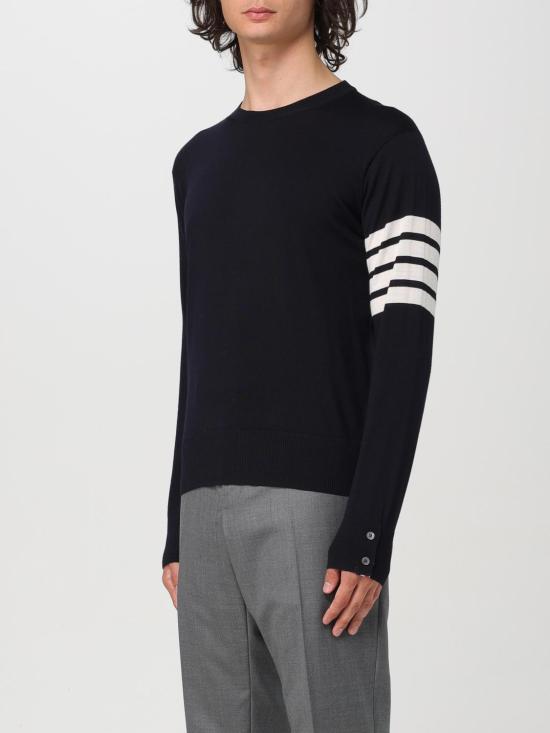 25FW 톰브라운 스웨터 MKA002AY1014 415 Blue - THOM BROWNE