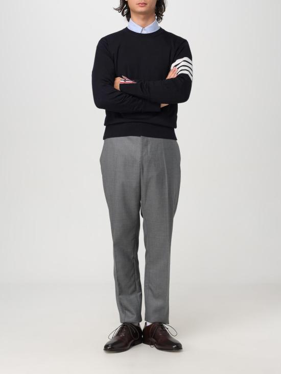 25FW 톰브라운 스웨터 MKA002AY1014 415 Blue - THOM BROWNE