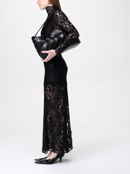 26SS 파코라반 숄더백 25PSS0493CLF159 P001 Black - PACO RABANNE