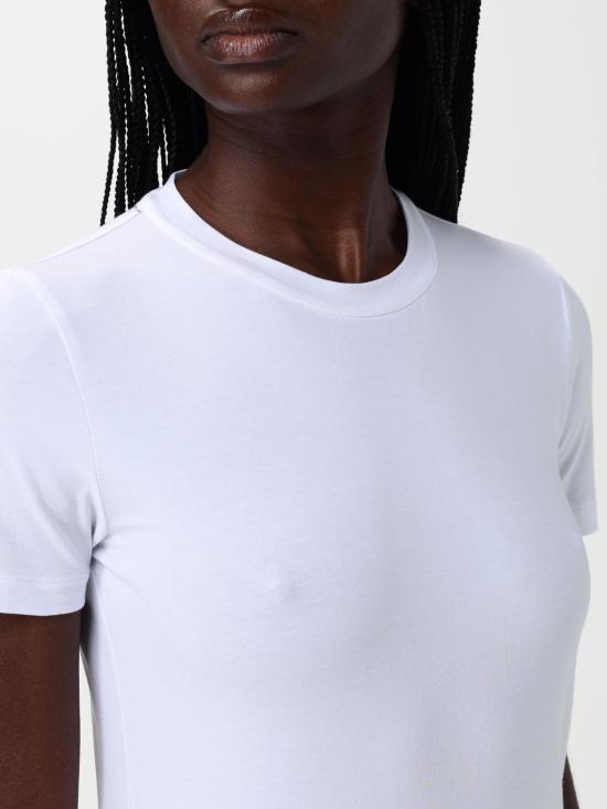 26SS 브루넬로 쿠치넬리 슬림 핏 모닐리 티셔츠 M0T18B0170 C159 White - BRUNELLO CUCINELLI