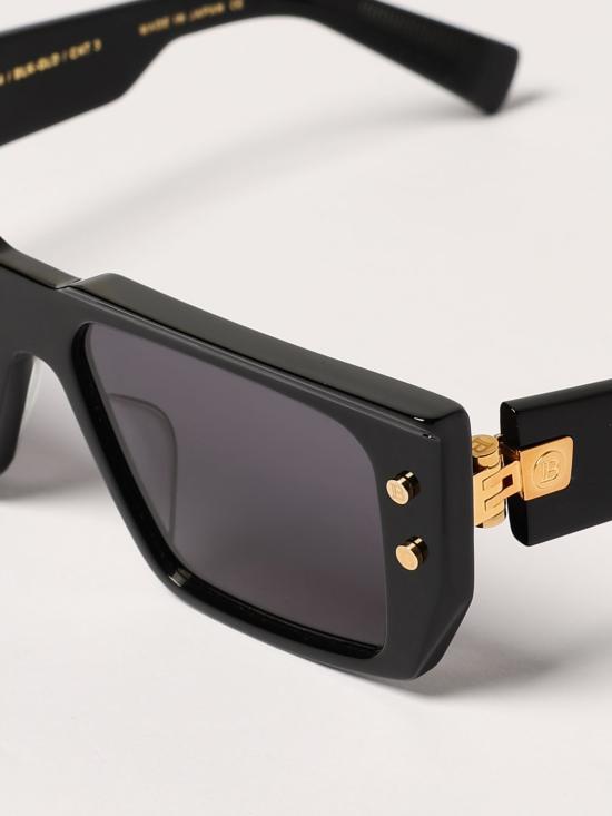 25FW 발망 선글라스 BPS128A54A BLACK GOLD W DARK GREY Black - BALMAIN