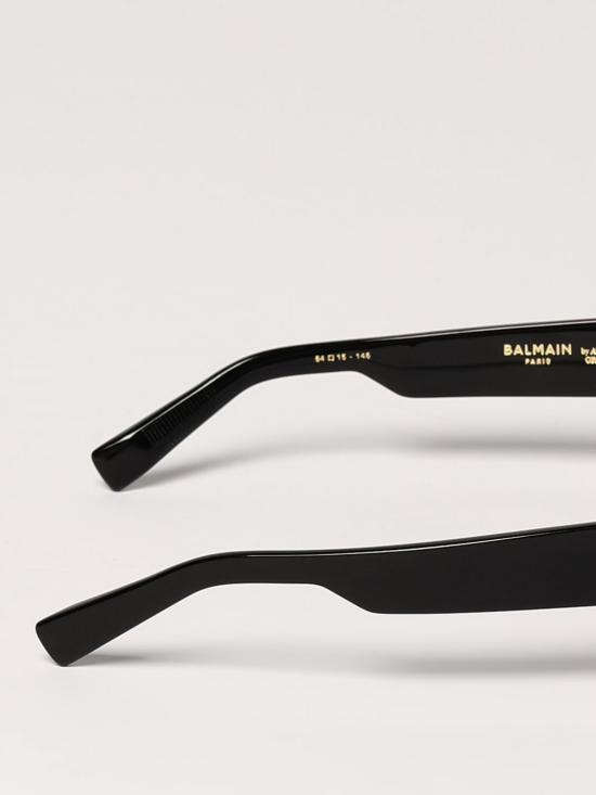 25FW 발망 선글라스 BPS128A54A BLACK GOLD W DARK GREY Black - BALMAIN