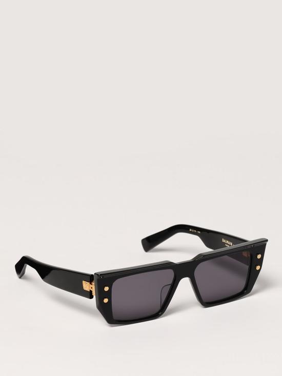 25FW 발망 선글라스 BPS128A54A BLACK GOLD W DARK GREY Black