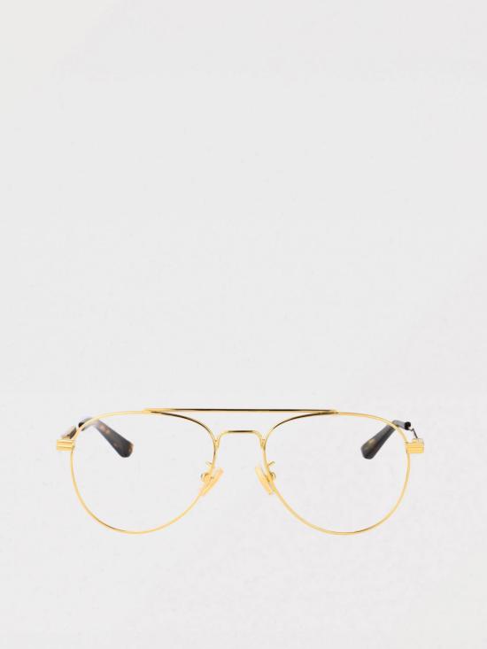 25FW 보테가베네타 안경 BV1340OK 001 Yellow Gold - BOTTEGA VENETA