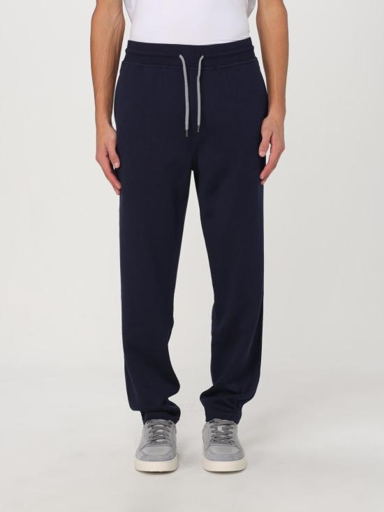 25FW 브루넬로 쿠치넬리 트레이닝/조거 팬츠 MM8313243G C1265 Blue