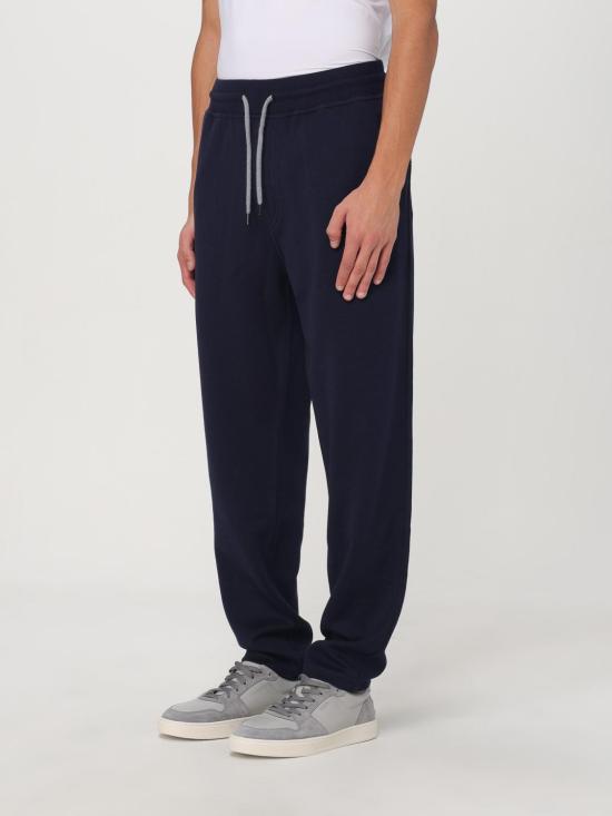 25FW 브루넬로 쿠치넬리 트레이닝/조거 팬츠 MM8313243G C1265 Blue - BRUNELLO CUCINELLI