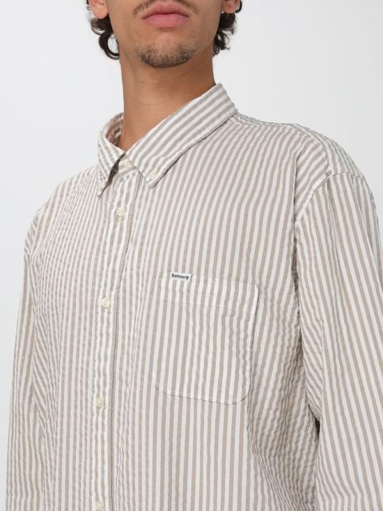 25SS 바버 긴팔 셔츠 MSH5577 ST51 Grey - BARBOUR