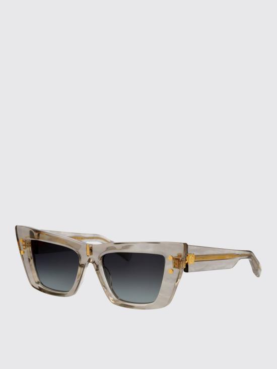 25FW 발망 선글라스 BPS156B54 GRY GLD Transparent