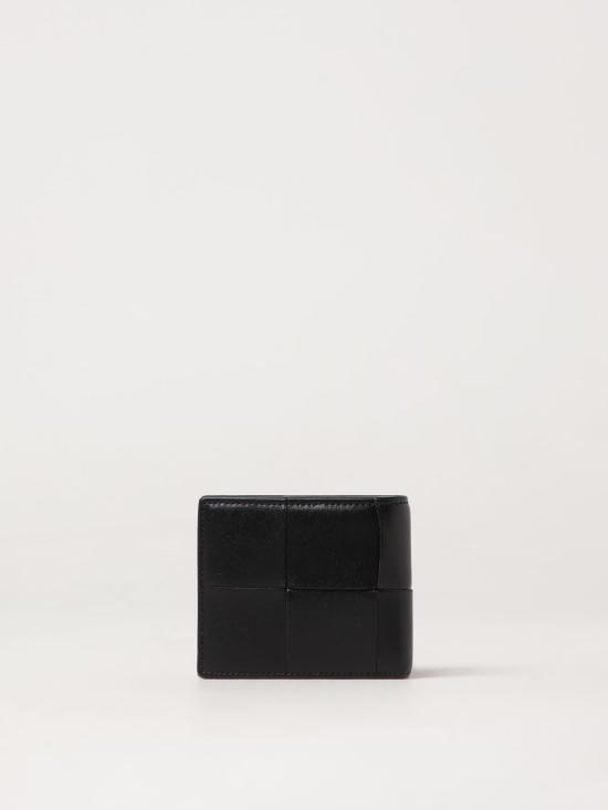 25FW 보테가베네타 Cassette 카세트 바이폴드 월렛 743004VBWD2 8803 Black - BOTTEGA VENETA