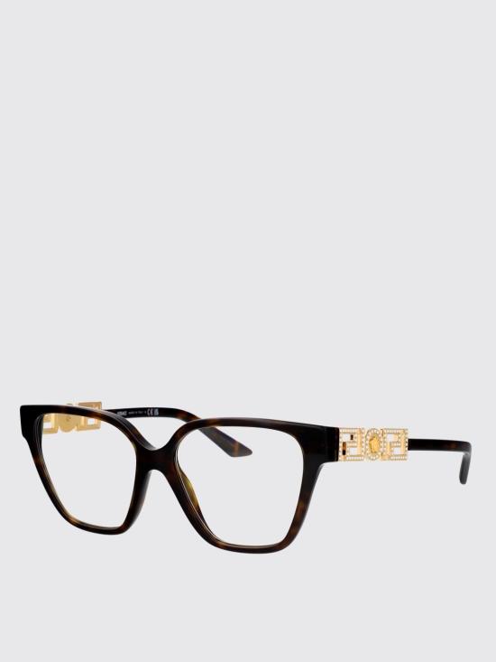 25FW 베르사체 안경 0VE3358B 108 Brown - VERSACE
