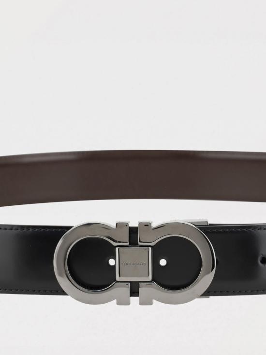 26SS 살바토레 페라가모 가죽 벨트 679535 644557 001 Black - SALVATORE FERRAGAMO