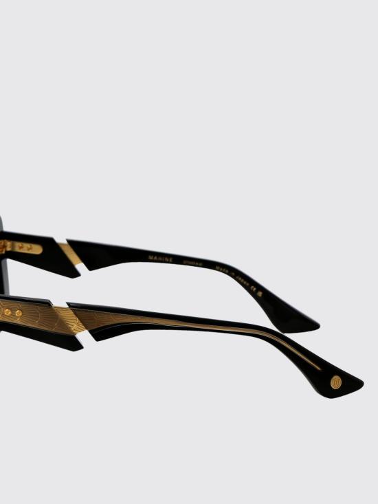 26SS 디타 선글라스 DTS437 A 01 1 BLACK YELLOW GOLD GREY TO CLEAR GRADIENT Black - DITA
