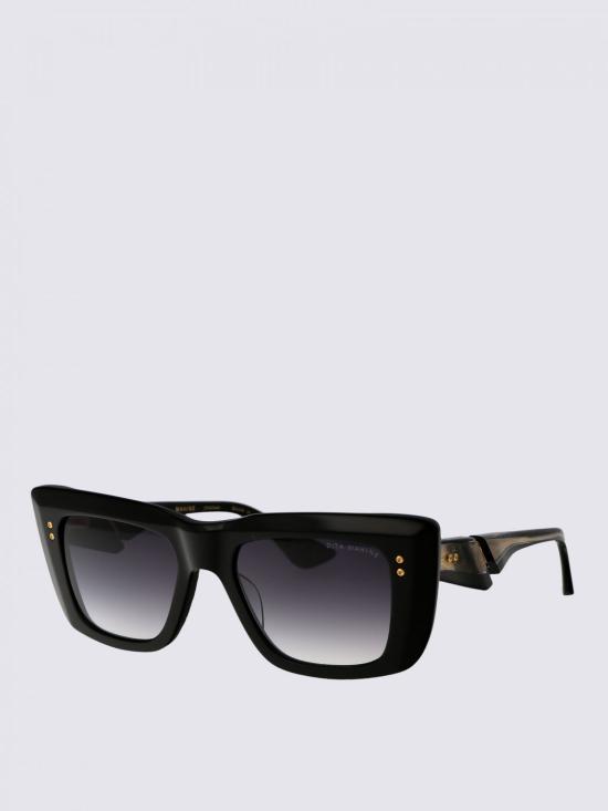 26SS 디타 선글라스 DTS437 A 01 1 BLACK YELLOW GOLD GREY TO CLEAR GRADIENT Black