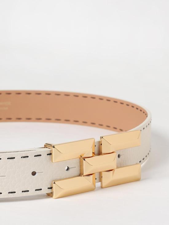 25FW 엘리자베타프랜치 레귤러 벨트 CT08S E84 White - ELISABETTA FRANCHI