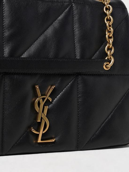 25SS 생로랑 제이미 4.3 미디움 램스킨 809696AAB32 1000 Black - SAINT LAURENT