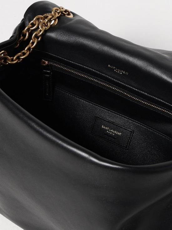 25SS 생로랑 제이미 4.3 미디움 램스킨 809696AAB32 1000 Black - SAINT LAURENT